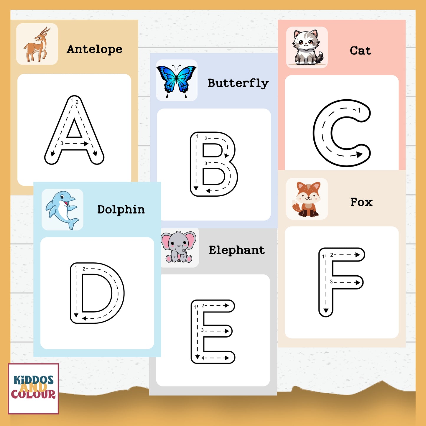 Uppercase Letter Tracing Workbook, Learning to write for Pre-schoolers – Alphabet Practice & Printable Writing Pages for Kids Learning Fun
