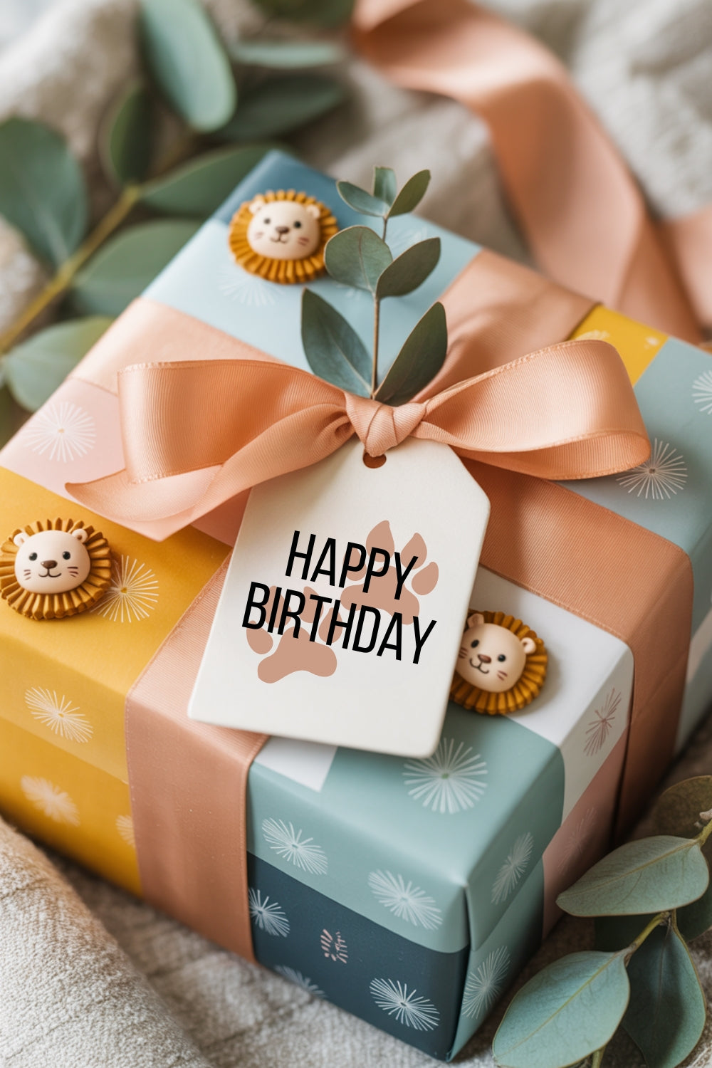 Printable Birthday Card and Gift Tags | Digital Download