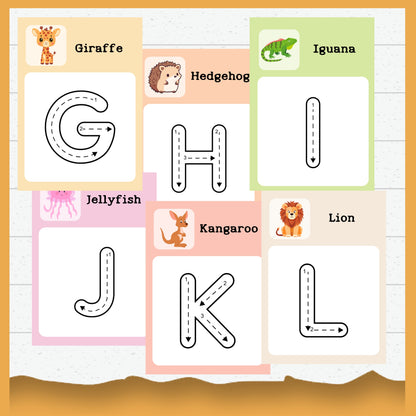 Uppercase Letter Tracing Workbook, Learning to write for Pre-schoolers – Alphabet Practice & Printable Writing Pages for Kids Learning Fun