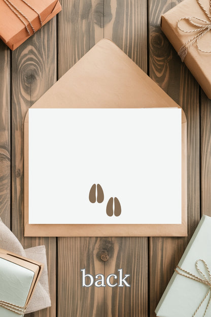 Printable Giraffe Birthday Card & Gift Tags | Instant Download