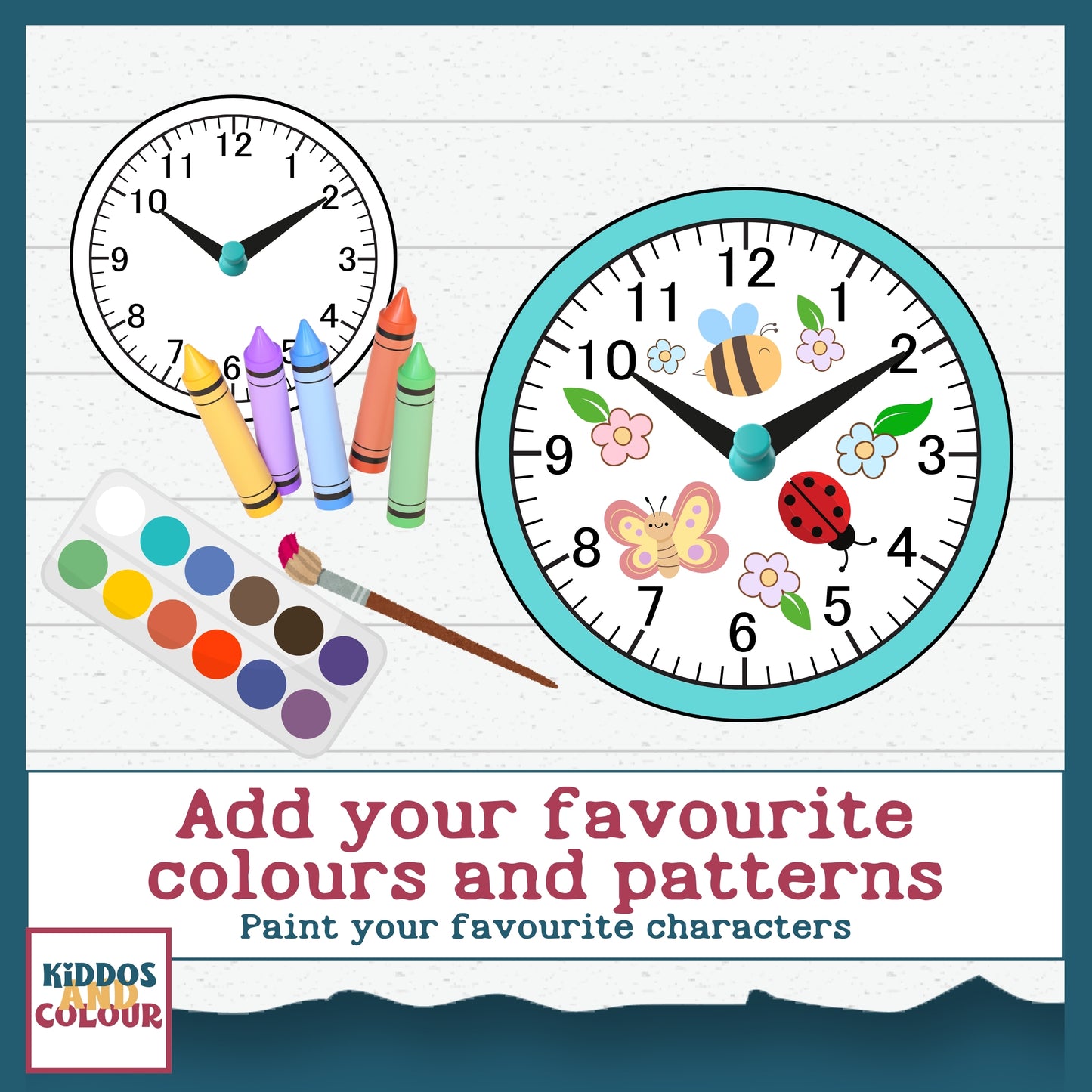 Time and Clock- Telling Time Worksheets for Kids, 25 Printable Activity Pages and DIY clock craft | Instant Download
