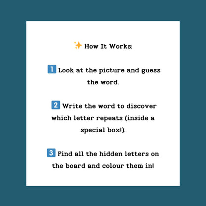 I Spy Letters Activity: Preschool Alphabet Game (Printable PDF) for Toddlers and Pre-schoolers