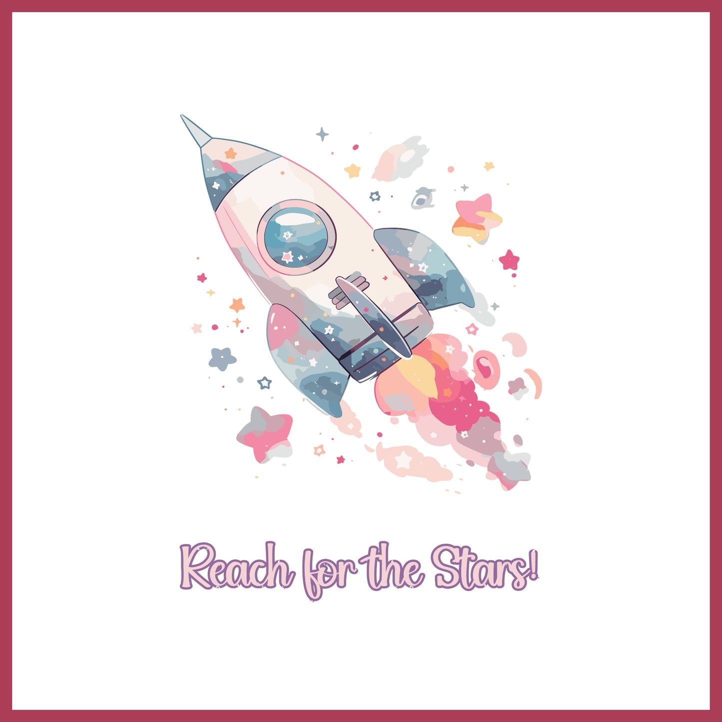 Pastel Space Wall Art Trio – Astronaut, Rocket & Planet Prints – Printable Nursery and Kids Room Decor