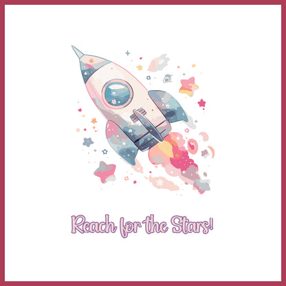 Pastel Space Wall Art Trio – Astronaut, Rocket & Planet Prints – Printable Nursery and Kids Room Decor